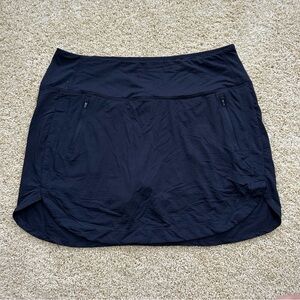 IBKUL UPF 50+‎ Golf Skort Skirt Built-In Shorts Zip Pockets